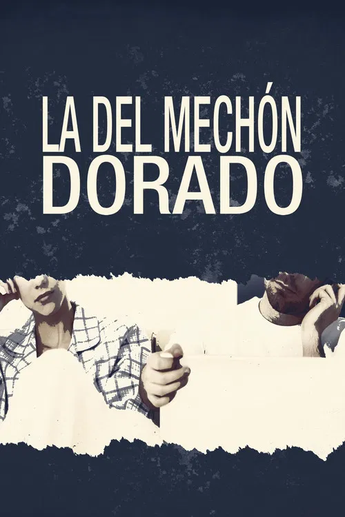 La del mechón dorado poster