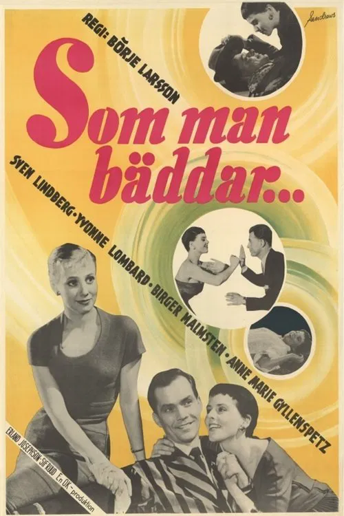 Som man bäddar... poster