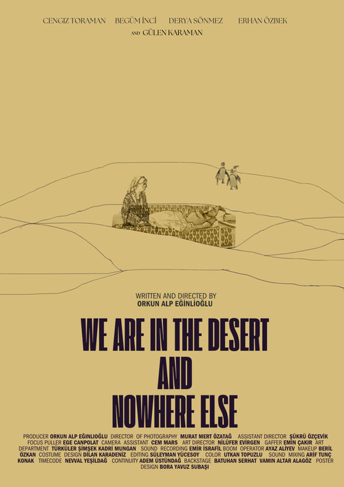 Çöldeyiz ve Başka Bir Yerde Değiliz poster