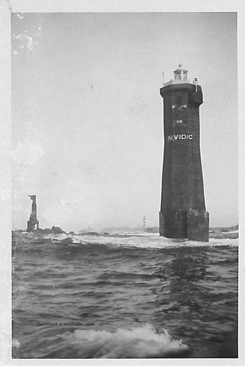 There was oil in Ouessant island poster