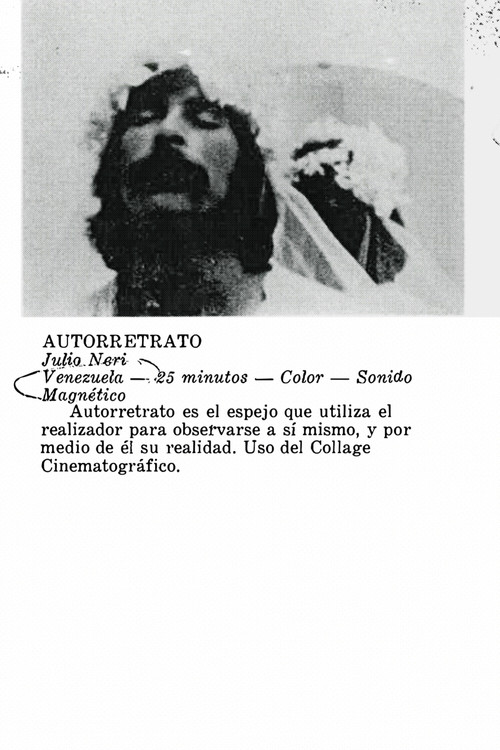 Autorretrato poster