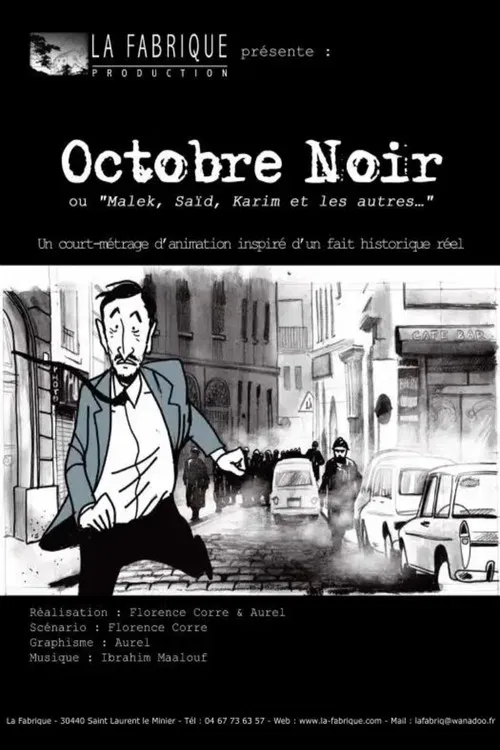 Octobre noir, Malek, Saïd, Karim et les autres… poster