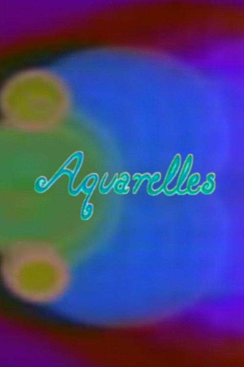 Aquarelles poster