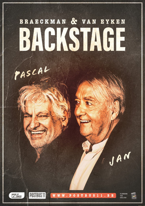 Jan Van Eyken & Pascal Braeckman, Backstage poster