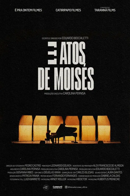 3 Atos de Moisés poster