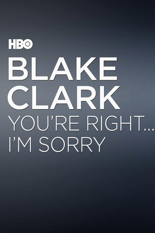 You're Right... I'm Sorry poster