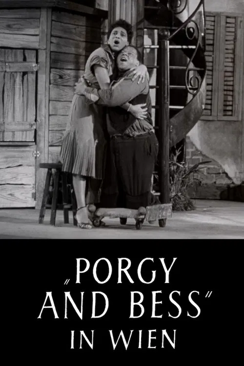 Porgy and Bess in Wien poster