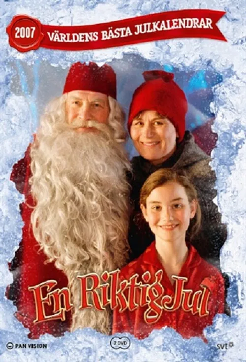 En riktig jul poster