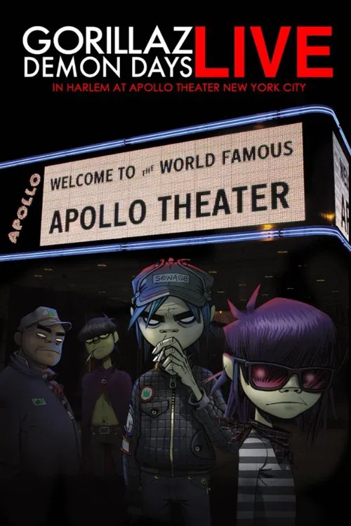 Gorillaz: Demon Days Live in Harlem at Apollo Theater poster