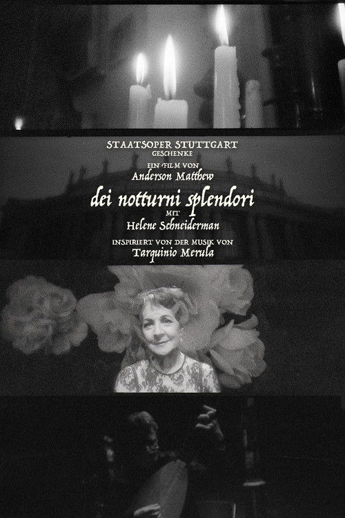 dei notturni splendori poster