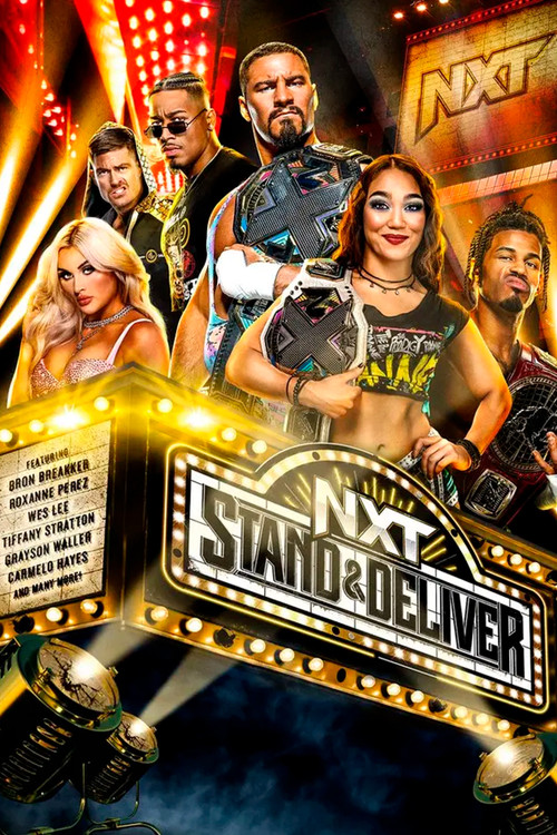 WWE NXT Stand & Deliver 2023 poster