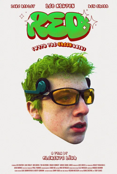 RED (with the green hair) poster