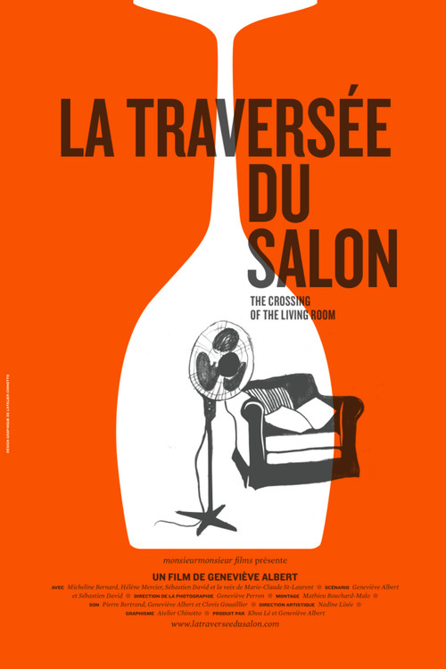 La traversée du salon poster