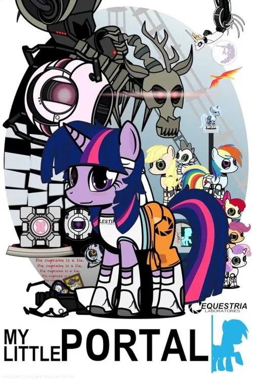 My Little Portal poster