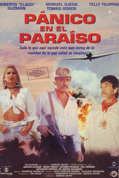 Pánico en el paraíso poster