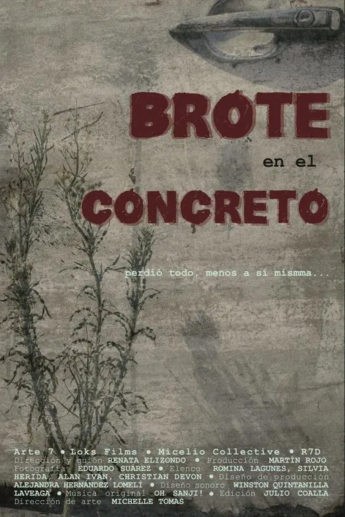 Brote en el concreto poster