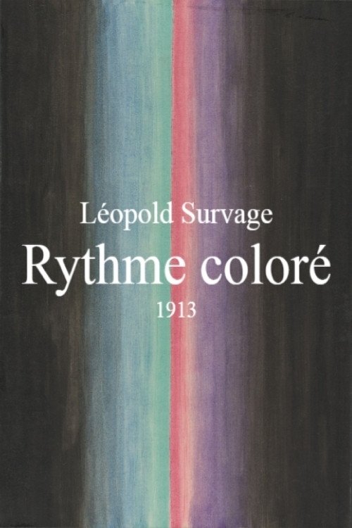 Colored Rhythm: Study for the Film poster