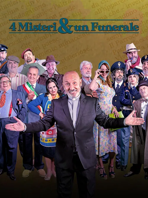 4 misteri e un funerale poster