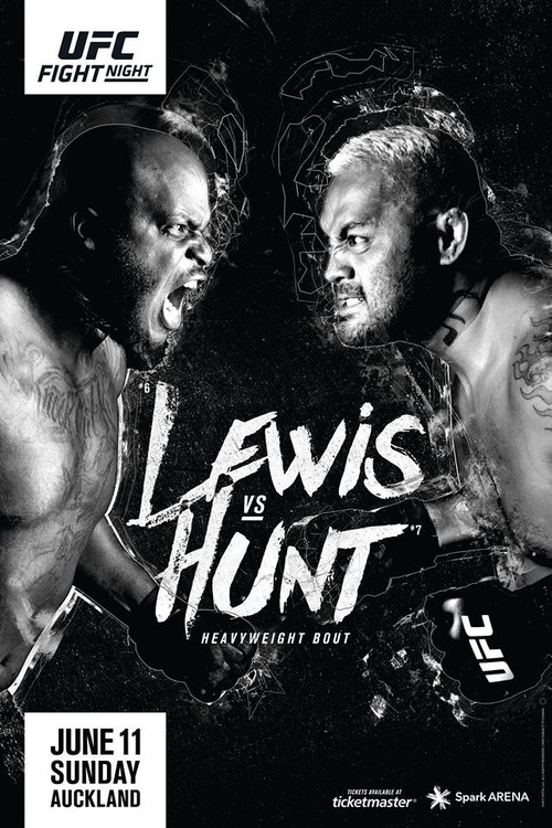 UFC Fight Night 110: Lewis vs. Hunt poster