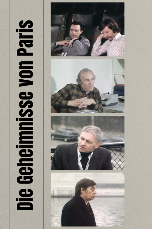 Die Geheimnisse von Paris poster