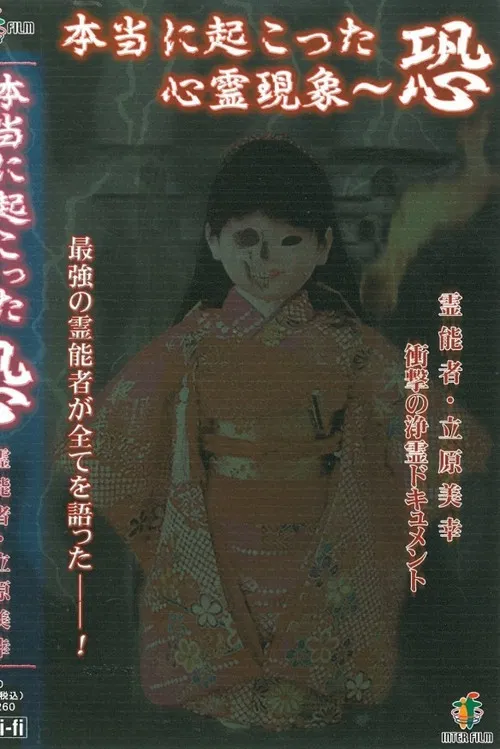 Truly Happened Supernatural Phenomenon: Fear poster