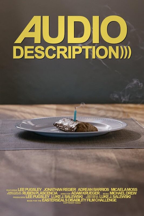 Audio Description poster