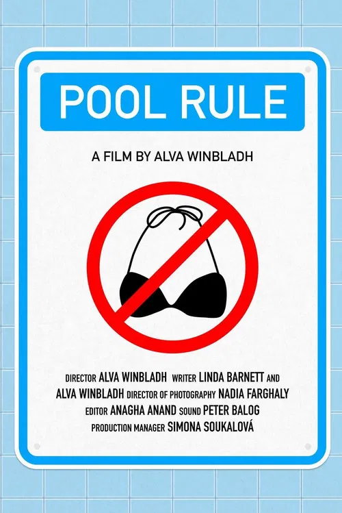 Pool Rule poster