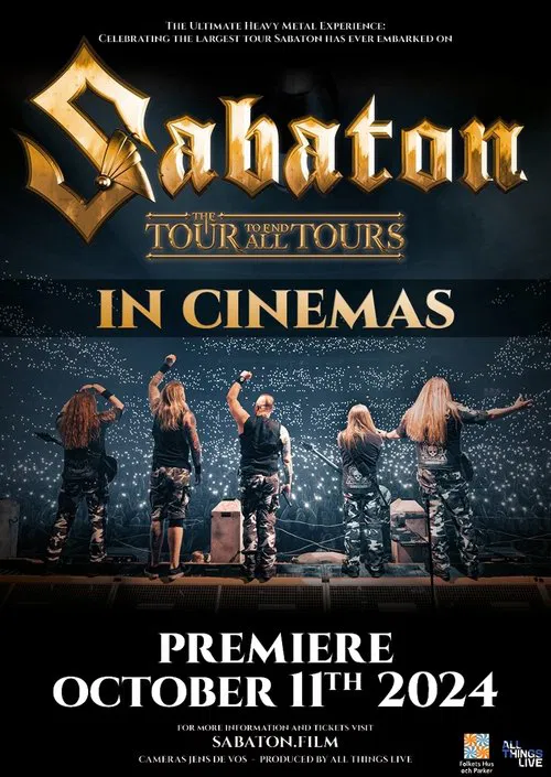 Sabaton: The Tour to End All Tours poster