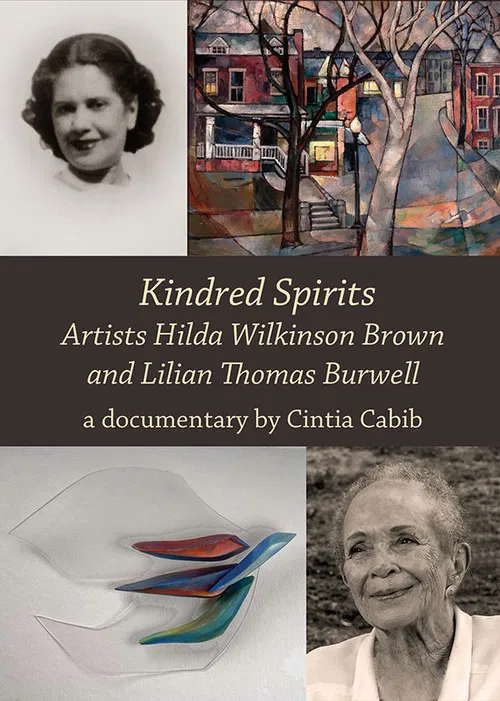 Kindred Spirits: Artists Hilda Wilkinson Brown and Lilian Thomas Burwell poster