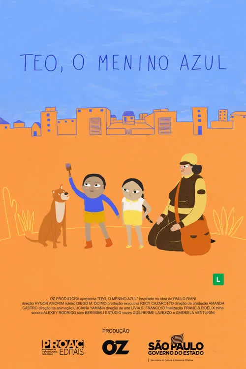 Teo, the Blue Boy poster