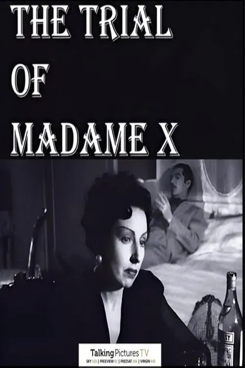 The Trial of Madame X poster