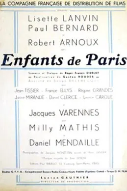 Enfants de Paris poster