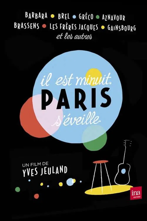 Il est minuit, Paris s'éveille poster