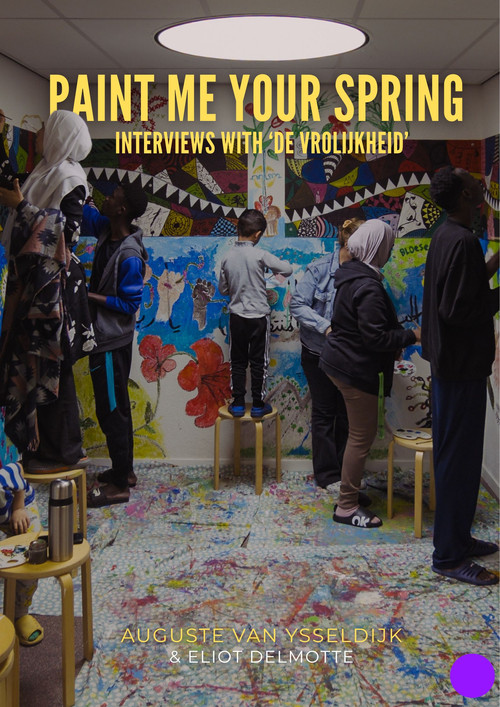 Paint me your Spring: Interviews with 'De Vrolijkheid' poster