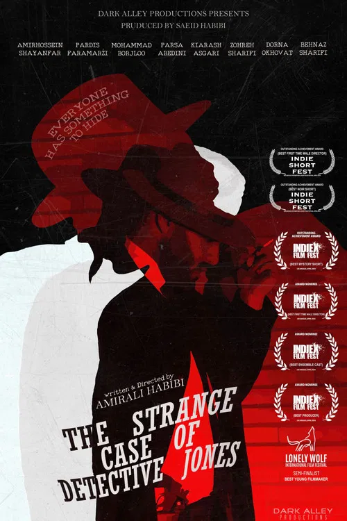 The strange case of detective Jones poster