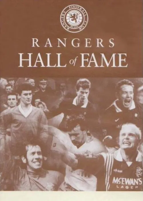 Rangers Fc- Hall of Fame poster