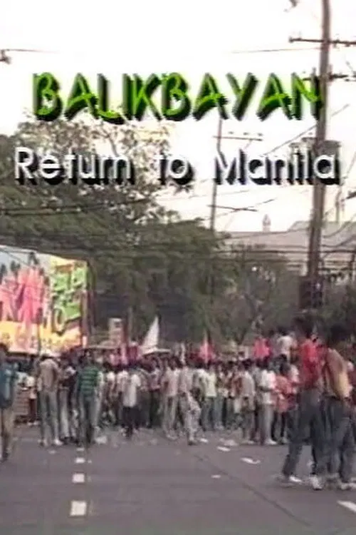 Balikbayan: Return to Manila poster