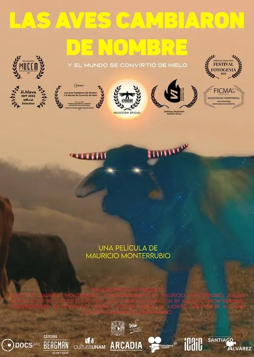 The Birds Changed Names And The World Turned Into Ice poster