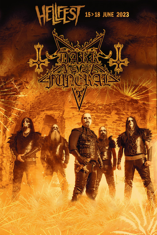 Dark Funeral - Hellfest 2023 poster