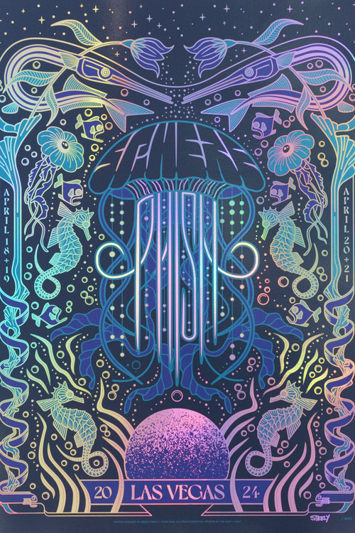 PHISH: 2024-04-18 SPHERE LAS VEGAS, NV poster