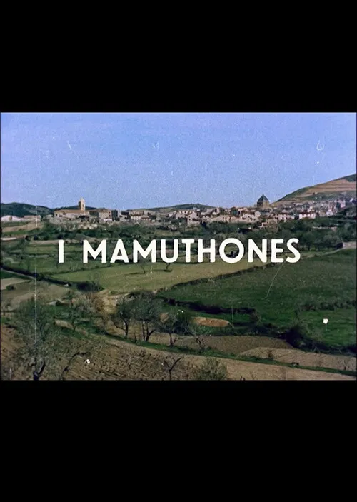 I Mamuthones poster