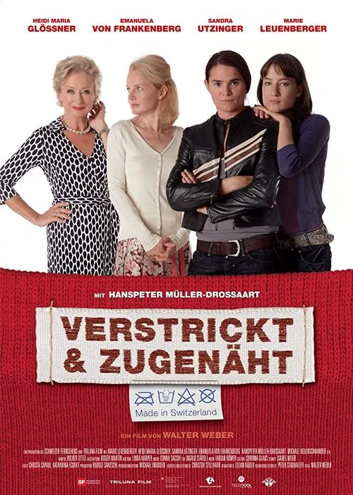 Verstrickt und zugenäht poster