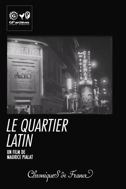 Le Quartier Latin poster