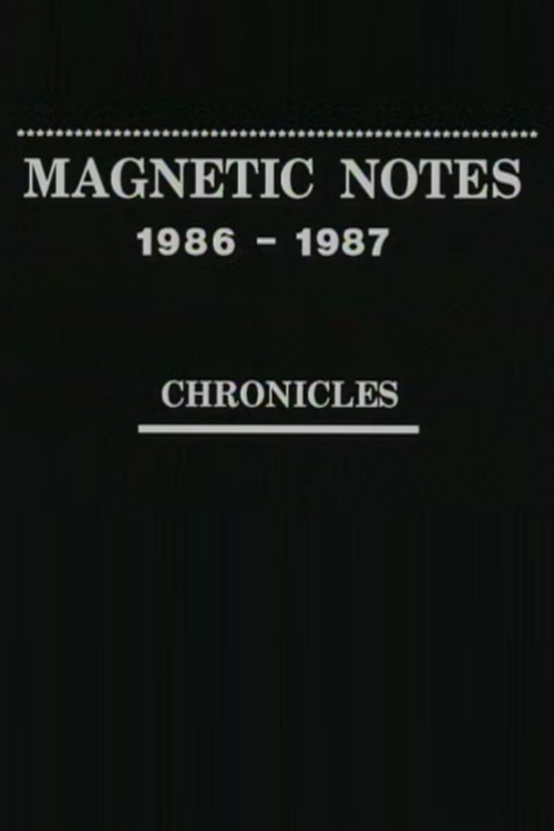 Magnetic Notes, 1986-1987 poster