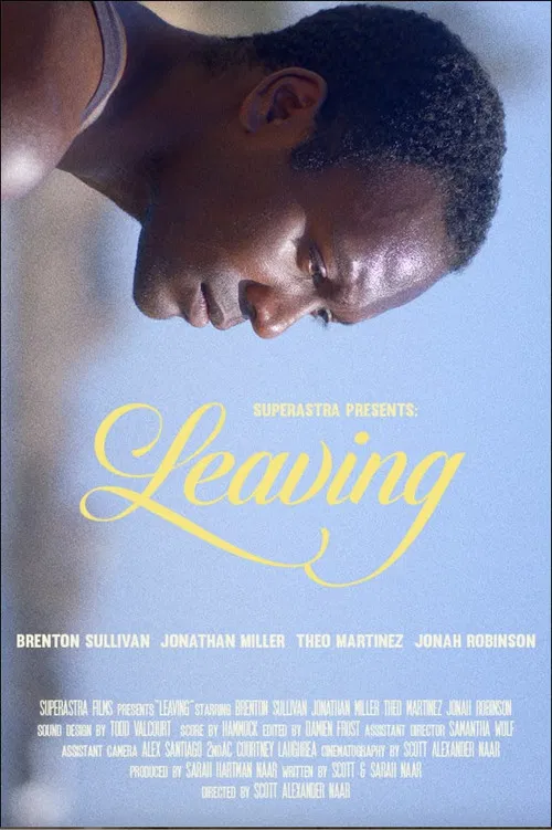 Leaving poster