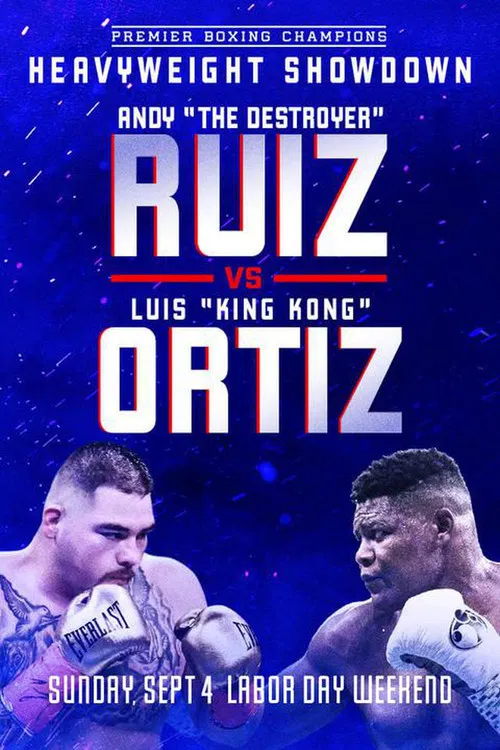 Andy Ruiz Jr. vs. Luis Ortiz poster