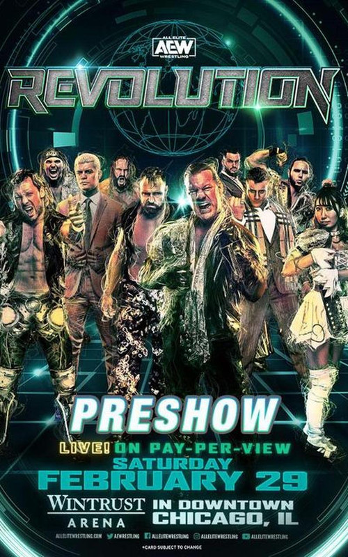 AEW Revolution 2020: The Buy In poster