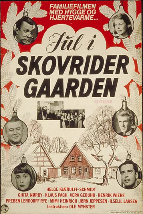 Jul i Skovridergaarden poster