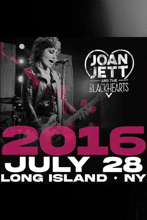 Joan Jett & the Blackhearts - Live at Jones Beach Long Island, NY 2016 poster