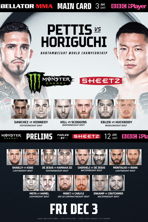Bellator 272: Pettis vs. Horiguchi poster
